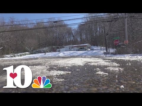 Freezing temperatures could refreeze roads overnight