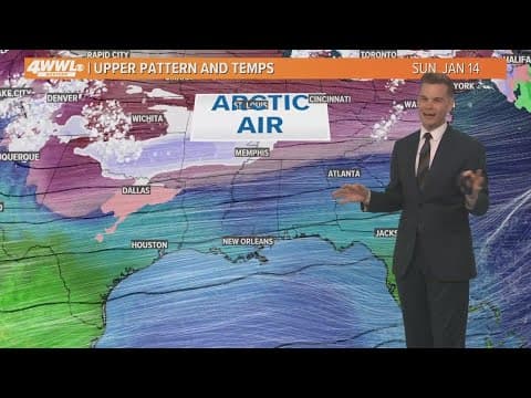 Weather: Brief warm up ahead of Arctic plunge
