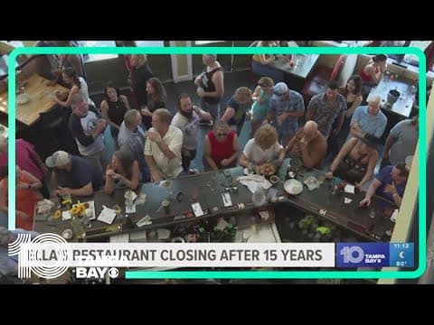 Ella's Restaurant closing after 15 years