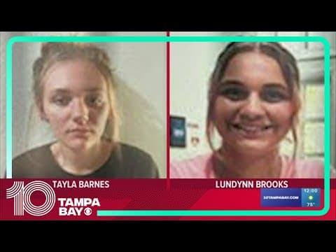 Missing Child Alert for two teen girls in Brooksville