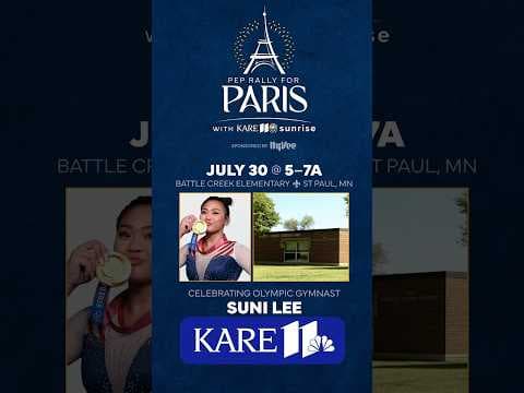 We’re taking the Pep Rally for Paris to St. Paul, watch on Sunrise