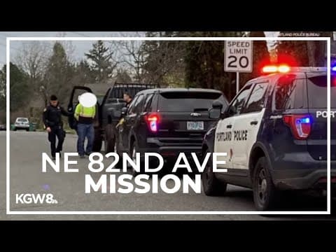 Portland police conduct trafficking mission in Northeast Portland