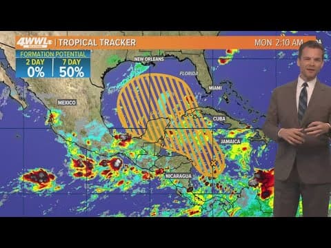 Monday 5 AM Tropical Update: Watching the Gulf this week for development