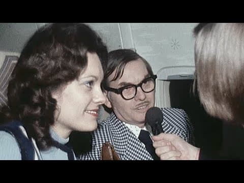 DFW's first commercial flight | WFAA coverage (1974)
