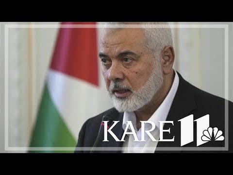 Hamas political leader killed in an alleged Israeli strike