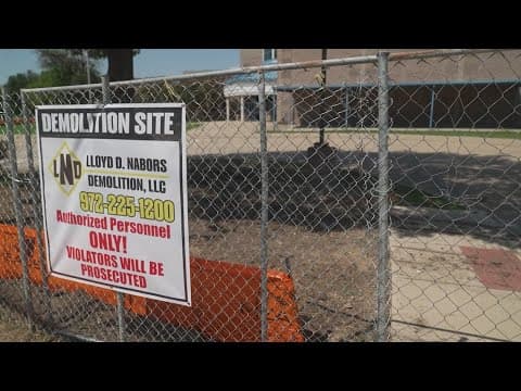 Fences, demolition signs go up at closed Plano ISD schools, neighbors wonder what's next