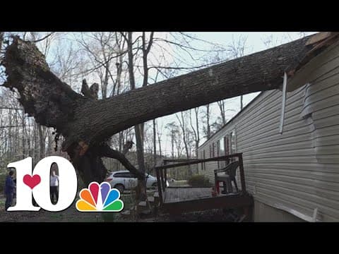 Strong storms cause damage, power outages across East Tennessee