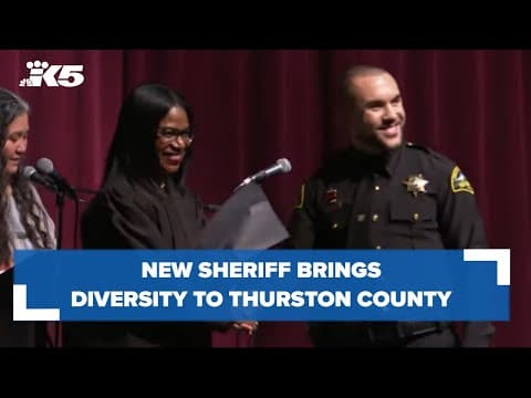 New sheriff brings diversity to Thurston County
