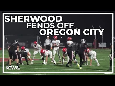Playoffs: Sherwood defense strong in 1st round win over Oregon City | Friday Night Football