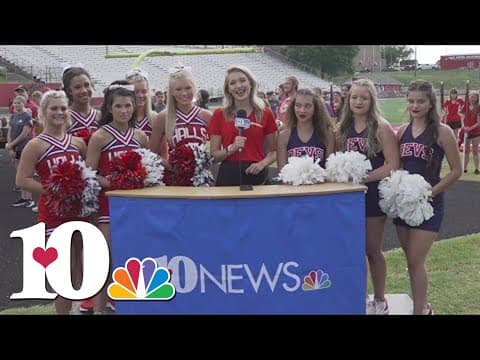 Halls High School cheer squad and dance team predict game against Hardin Valley