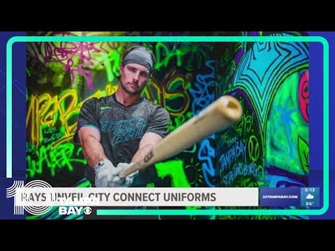 Tampa Bay Rays unveil new Grit x Glow uniform, paying homage to the Tampa Bay area's culture