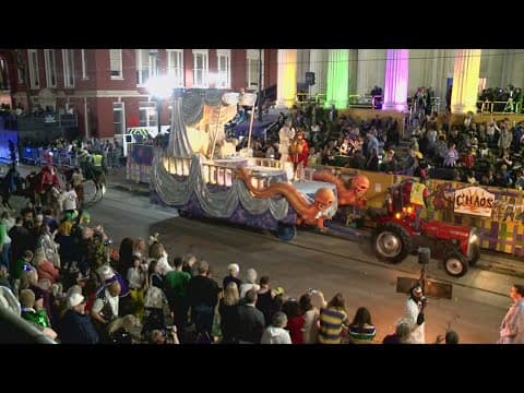 Knights of Chaos parade rolls to Gallier Hall