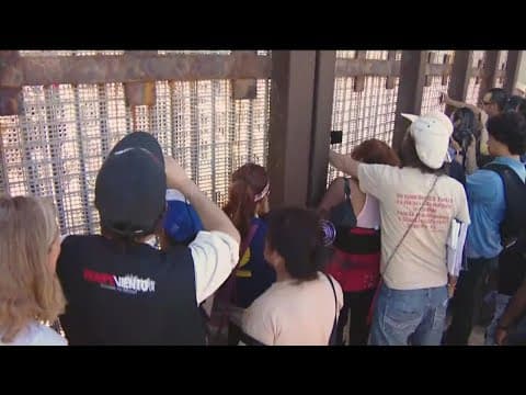 Construction of a new border wall is looming over Friendship Park