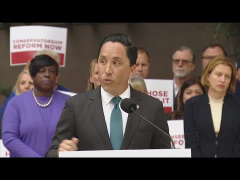 San Diego Mayor pushes for California conservatorship law to be changed