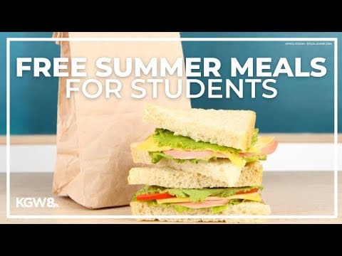 Where to find free meals for kids in the Portland area this summer