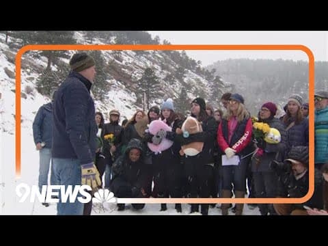 Loved ones remember life of missing CU Boulder student at vigil