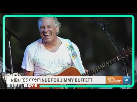 Tributes pour in for Jimmy Buffett