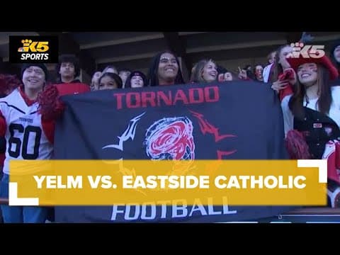 Yelm wins 3A state football title 20-13 over Eastside Catholic