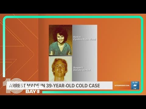 Arrest made in 39-year-old cold case in Hillsborough County
