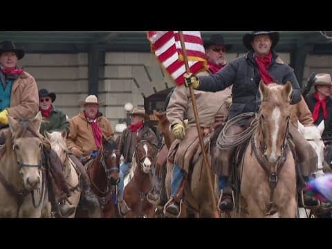 Cowboys and city slickers converge at National Western Stock Show parade in downtown Denver