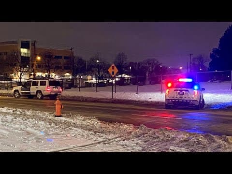 Pedestrian injured after being hit by vehicle in Franklinton