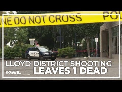 Man found dead on sidewalk after reports of gunfire in the Lloyd District