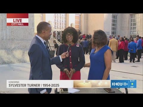 Cousin Freddie Chapel Wright talks about Sylvester Turner's childhood