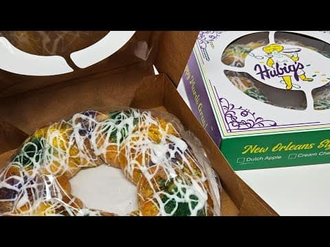 Hubig's Pies offering King Cake this Carnival Season