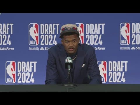 Pelicans select Yves Missi in first round of 2024 NBA Draft