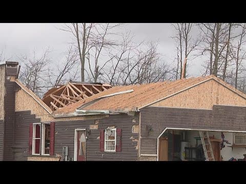DeWine revisits Indian Lake nearly 3 weeks after destructive tornado