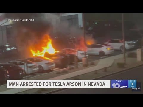 U.S. sees uptick in Tesla vandalisms, including here in Tampa Bay area