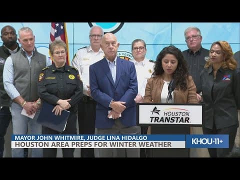Harris County Judge Lina Hidalgo gives update on winter storm preps in Spanish