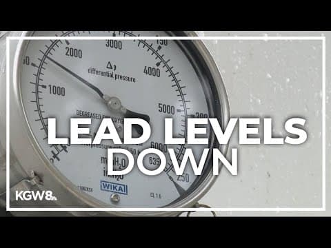 Portland Water Bureau says it's successfully brought down lead levels in drinking water