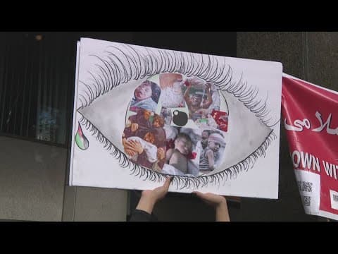 Tens of thousands descend on DC to show support for Palestine amid war in Gaza