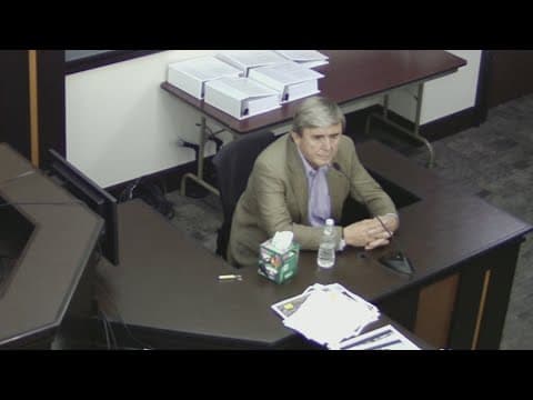 Father of Santa Fe shooting suspect takes stand in lawsuit, denies blame