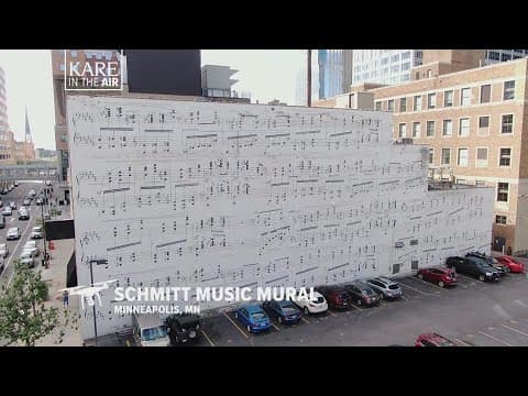 KARE in the Air: Schmidt Music Mural