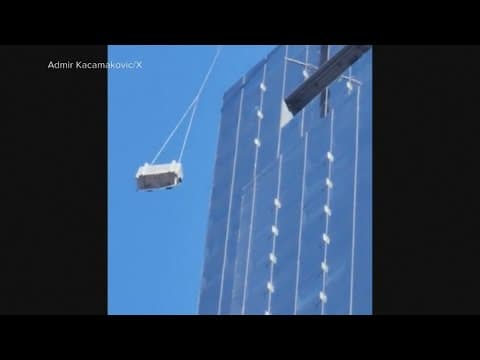 2 New York City window washers saved in dramatic rescue