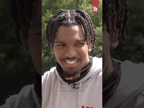 Rapid 9 Questions with Commanders QB Jayden Daniels