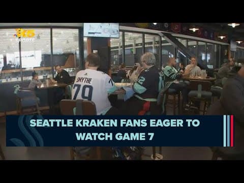 Kraken fans eagerly gathering to watch Game 7