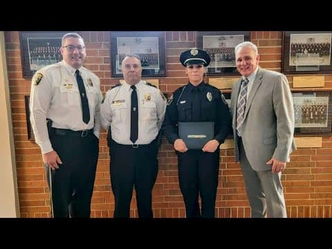 Police officer saves woman who was choking at Circleville Pumpkin Show