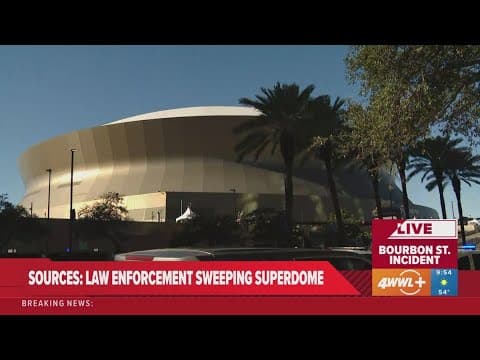 Security tightened at Superdome for Sugar Bowl