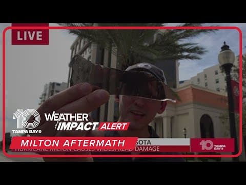 Milton aftermath: 12:15 update