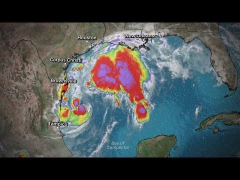 Tropical Storm Francine headed toward Louisiana