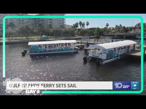 New Gulf Islands Ferry sets sail