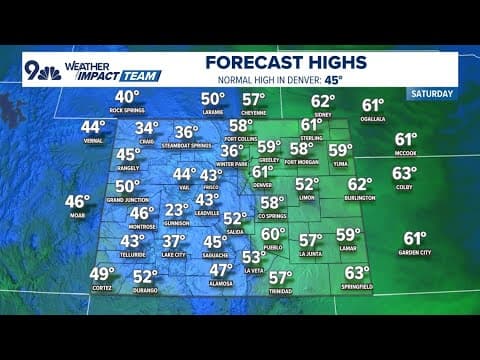 Latest forecast | Another warm December weekend ahead of a wintery Monday