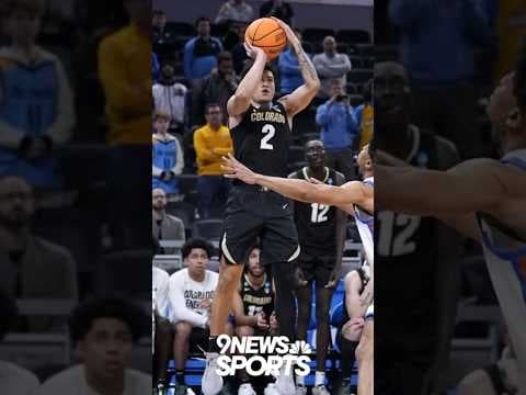 KJ Simpson hits game-winning shot to lead Colorado Buffaloes over Florida Gators in March Madness