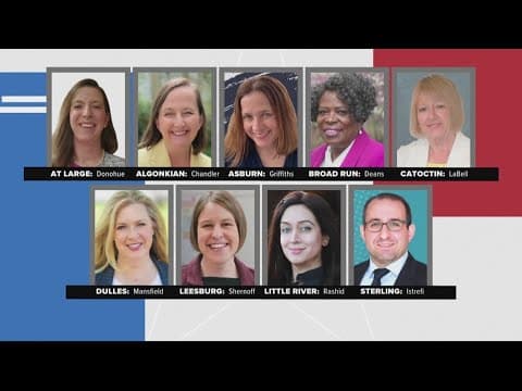 The Loudoun Co. School Board will have nine new board members
