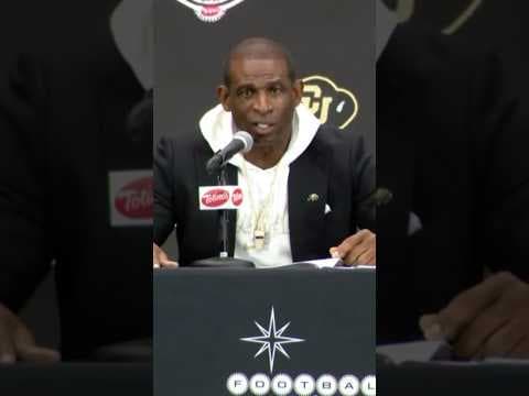 Deion Sanders Delivers First Press Conference as Colorado Joins the Big 12