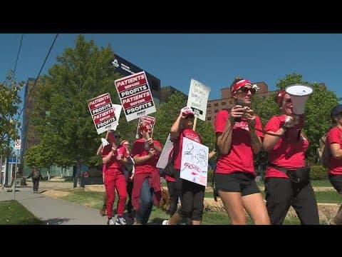 WATCH LIVE: Nurses strike update - Day 2
