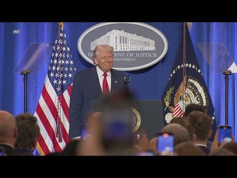 President Donald Trump undergoes his first physical of his second term